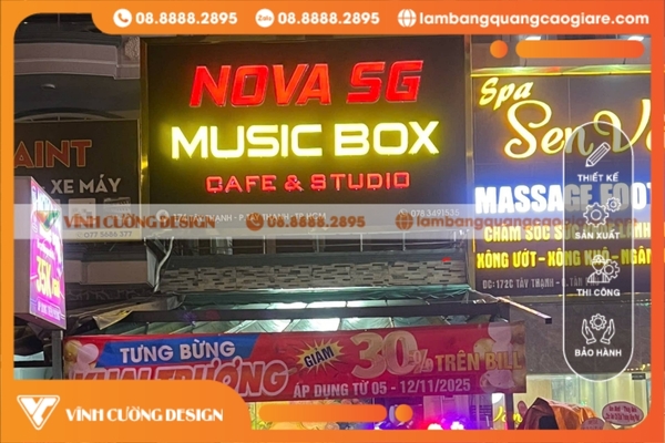 cac mau bang hieu hop den tai quan tan phu