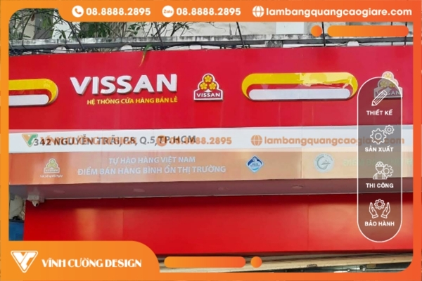 Làm bảng hiệu hộp đèn quận 5 SANG TRỌNG, GIÁ RẺ 15 Các mẫu bảng hiệu tại Quận 5