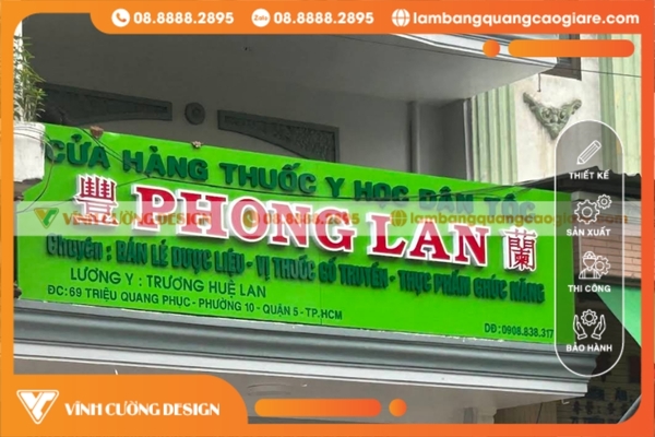 Thi công bảng hiệu hộp đèn nhà thuốc siêu đẹp, giá rẻ 20 các mẫu bảng hộp đèn nhà thuốc đẹp