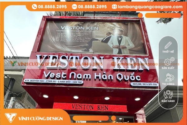 Làm Bảng Hiệu Hộp Đèn Cần Thơ GIÁ RẺ 19 các mẫu biển hiệu hộp đèn Cần Thơ