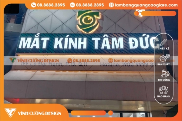 Bảng Giá Bảng Hiệu Hộp Đèn Chữ Nổi GIÁ RẺ 9 các mẫu biển hiệu quảng cáo chữ nổi