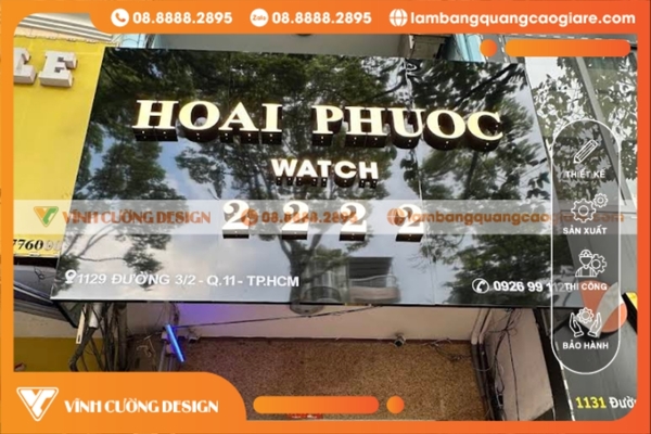 Bảng Giá Bảng Hiệu Hộp Đèn Chữ Nổi GIÁ RẺ 11 cac mau bien hieu quang cao hop den chu noi