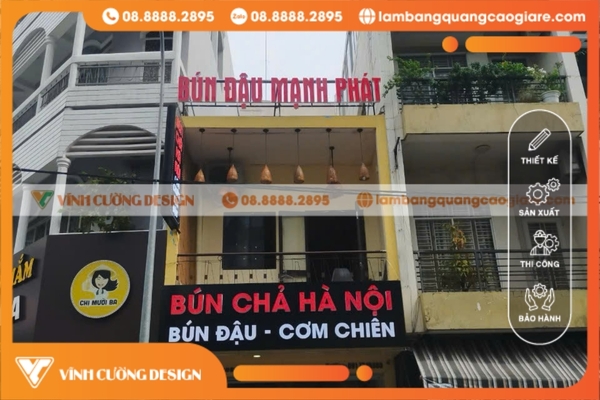 Bảng Hiệu Hộp Đèn Chữ Nổi Thu Hút Khách Hàng Giá Rẻ 6 cach lam chu noi mica den led