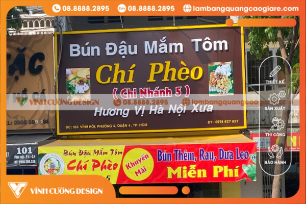 Làm bảng hiệu hộp đèn Quận 4 theo yêu cầu, TRỌN GÓI 22 Chương trình ưu đãi khi làm bảng hiệu hộp đèn tại Quận 4