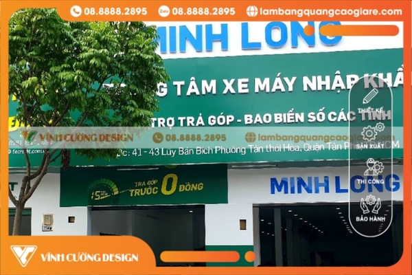 Đặc điểm kinh doanh khi làm bảng hiệu hộp đèn tại Quận Tân Phú