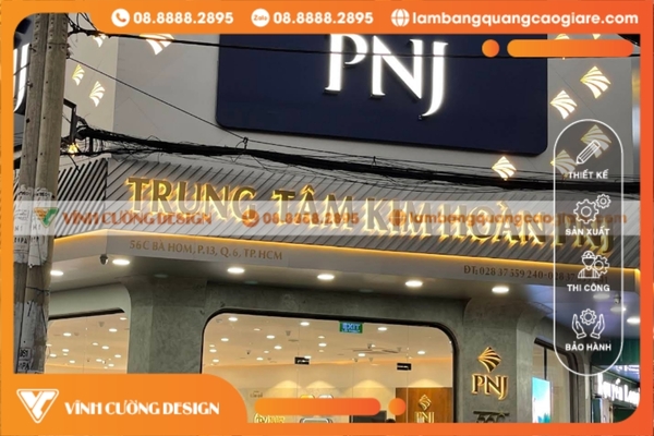 Dịch vụ làm bảng hiệu quận 6 trọn gói và chi phí tối ưu