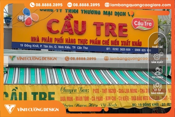 Làm Bảng Hiệu Hộp Đèn Cần Thơ GIÁ RẺ 7 gia công bảng hiệu hộp đèn nhựa mica ở Cần Thơ