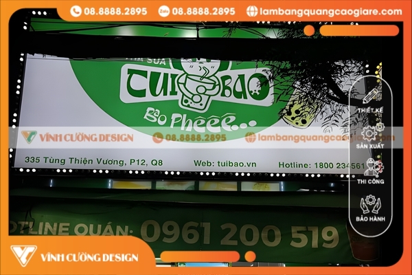 Thiết kế & làm bảng hiệu hộp đèn Quận 8 UY TÍN, GIÁ RẺ 3 Hiểu rõ đặc thù và nhu cầu bảng hiệu hộp đèn quảng cáo tại quận 8