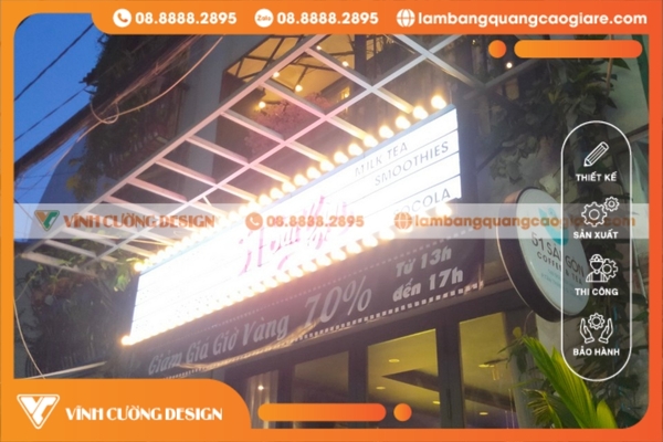 Gia công bảng hiệu hộp đèn quận Tân Phú GIÁ RẺ 5 Hộp đèn LED siêu mỏng quận tân phú