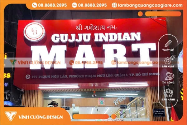 Hộp đèn Mica hút nổi 3D