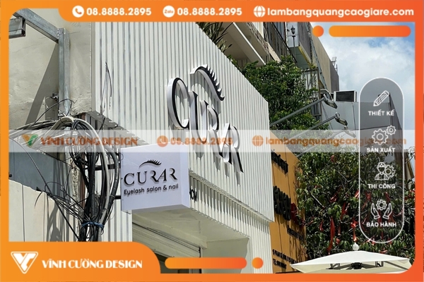 Hộp đèn Mica hút nổi (Biển vẫy)