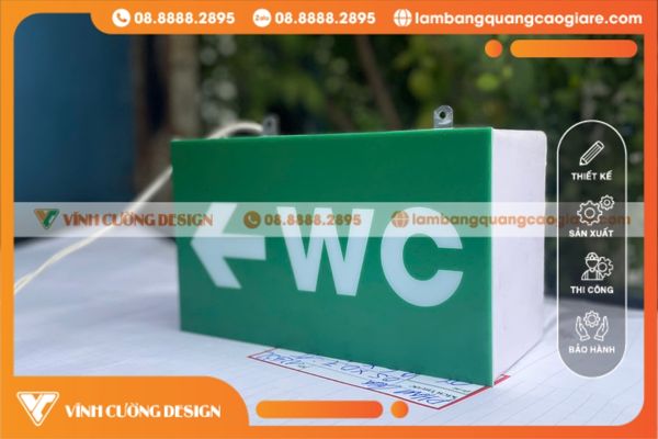 Làm bảng hiệu hộp đèn quảng cáo đa dạng mẫu mã giá rẻ nhất TPHCM 4 hop den mica