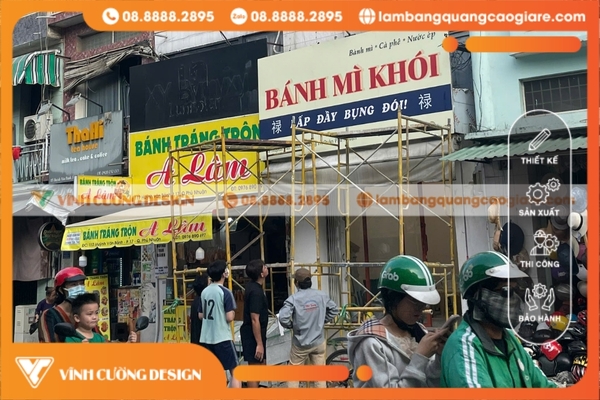 hộp đèn quảng cáo