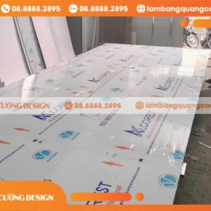 Làm Bảng Hiệu Alu Chữ Nổi Đèn Led Giá Rẻ Cho Nhà Sách InkSpire 6 lam bang hieu den led