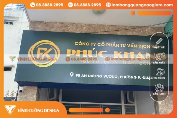 làm bảng hiệu hộp đèn