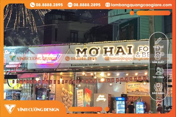 làm bảng hiệu Hộp Đèn LED Chạy Chữ Đà Nẵng