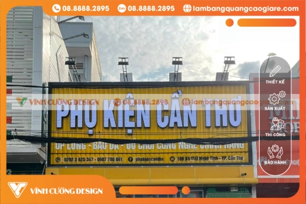 Làm Bảng Hiệu Hộp Đèn Cần Thơ GIÁ RẺ 26 làm bảng hiệu hộp đèn tại Cần Thơ uy tín
