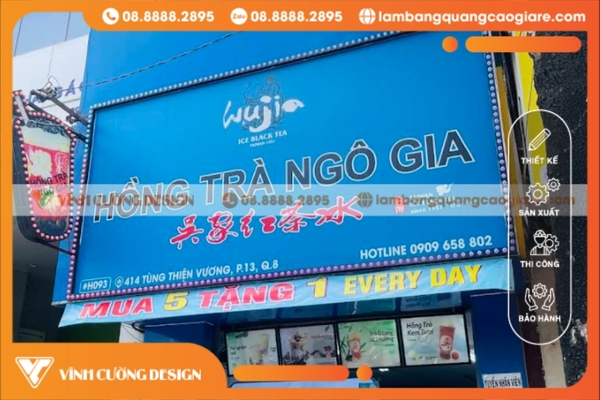 Thiết kế & làm bảng hiệu hộp đèn Quận 8 UY TÍN, GIÁ RẺ 5 làm bảng hiệu quận 8 Chi phí hợp lý Dịch vụ trọn gói