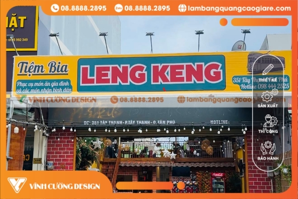làm bảng hiệu tân phú đẹp, bền
