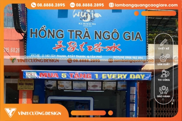 làm bảng hiệu tân phú giá rẻ