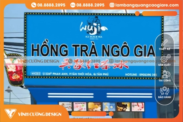 làm biển hiệu hộp đèn tại quận tân phú phường tân thới hòa