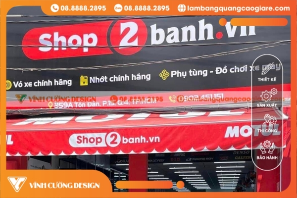 Làm bảng hiệu hộp đèn Quận 4 theo yêu cầu, TRỌN GÓI 26 mẫu bảng hiệu hộp đèn quận 4