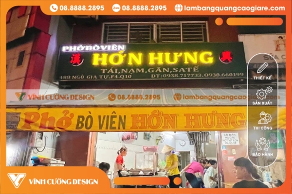 mẫu bảng hiệu hộp đèn quảng cáo quận 10