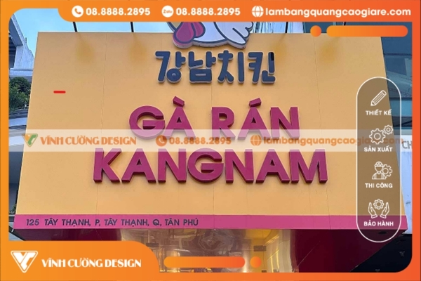 mẫu bảng hiệu hộp đèn quảng cáo tại quận Tân Phú