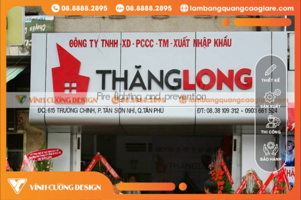 mẫu bảng hiệu hộp đèn tại Tân Phú
