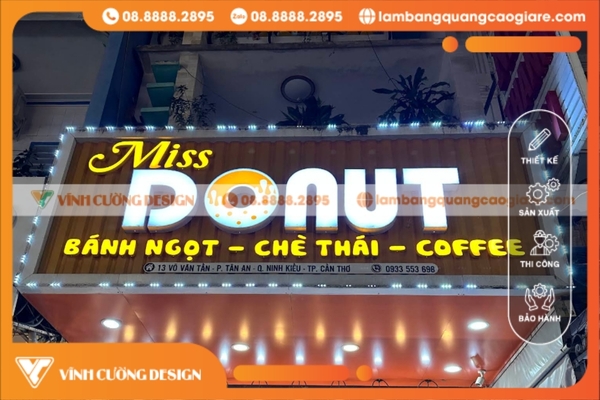 Làm Bảng Hiệu Hộp Đèn Cần Thơ GIÁ RẺ 1 Những mẫu và bảng giá thi công bảng hiệu hộp đèn tại Cần Thơ được lựa chọn nhiều nhất