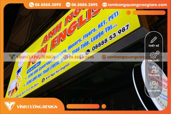 Làm Hộp Đèn Bảng Hiệu GIÁ RẺ, Thiết Kế & Thi Công Trọn Gói 1 Tại sao doanh nghiệp nên đầu tư làm bảng hiệu hộp đèn