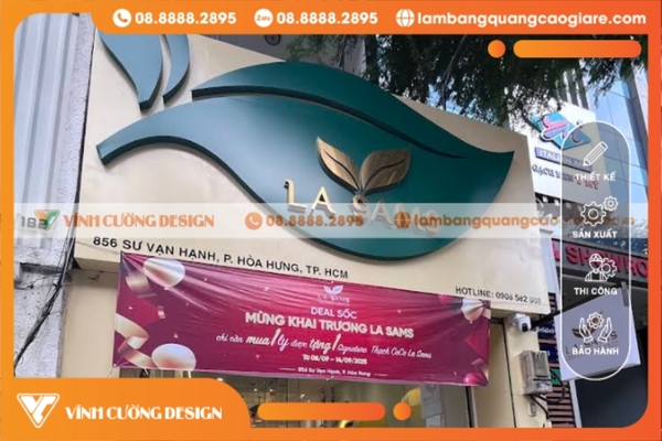 thi công bảng hiệu hộp đèn tại quận 10