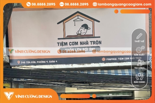 Làm bảng hiệu hộp đèn Quận 4 theo yêu cầu, TRỌN GÓI 28 thiết kế & làm bảng hiệu hộp đèn quận 4