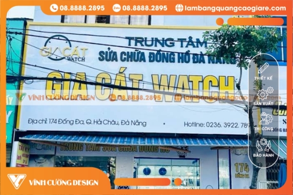 Thiết kế mẫu & Báo giá chi tiết cho bảng hiệu hộp đèn Đà Nẵng