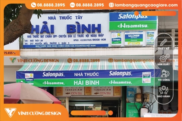 Bảng Giá Bảng Hiệu Hộp Đèn Chữ Nổi GIÁ RẺ 1 Thông tin về bảng hiệu hộp đèn chữ nổi quảng cáo