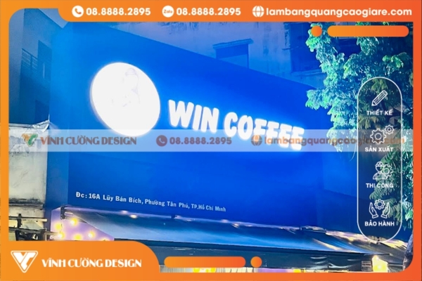 Tổng quan về dịch vụ làm bảng hiệu hộp đèn tại Quận Tân Phú