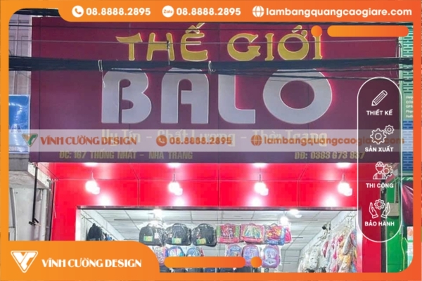 Làm bảng hiệu hộp đèn Nha Trang GIÁ RẺ 14 Tư vấn & Khảo sát thực tế khi thi công biển hiệu hộp đèn tại nha trang
