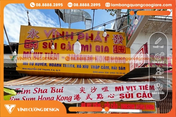 Bảng Giá Bảng Hiệu Hộp Đèn Chữ Nổi GIÁ RẺ 20 Ứng dụng của bảng hiệu hộp đèn chữ nổi trong quảng cáo