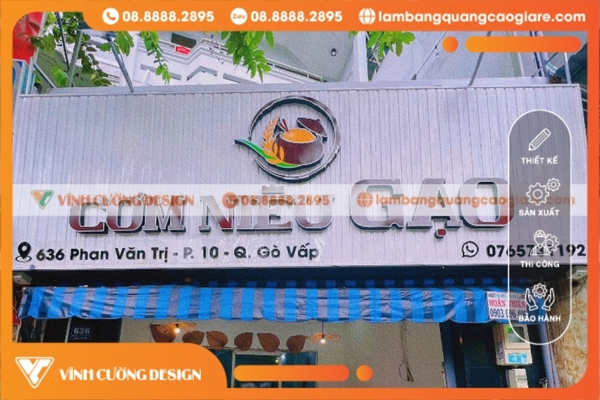 Làm bảng hiệu hộp đèn quận Gò Vấp GIÁ RẺ, CHẤT LƯỢNG 26 Bảng giá làm bảng hiệu hộp đèn Quận Gò Vấp