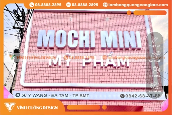 Làm bảng hiệu BMT DakLak giá rẻ, trọn gói 1 Bảng giá làm bảng hiệu quảng cáo tại Buôn Ma Thuột