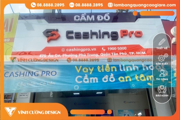 bảng hiệu dịch vụ cầm đồ chất lượng