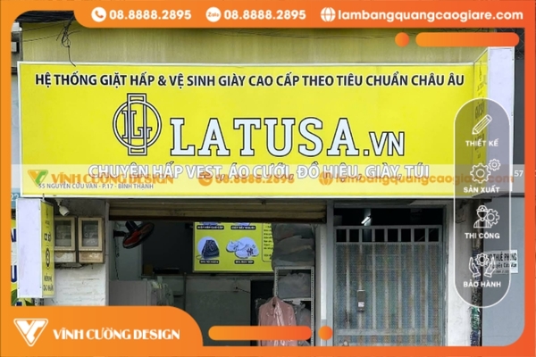 Làm bảng hiệu hộp đèn quận Bình Thạnh trọn gói, GIÁ RẺ 12 Bảng hiệu hộp đèn hiflex tại quận Bình Thạnh