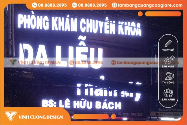 Làm bảng hiệu hộp đèn quận Tân Bình ĐẸP, GIÁ RẺ 13 Bảng hiệu LED ma trận, LED vẫy quận Tân Bình