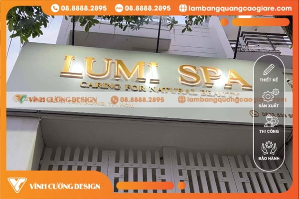 Bảng hiệu spa đẹp