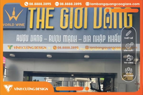 Làm bảng hiệu hộp đèn quận Gò Vấp GIÁ RẺ, CHẤT LƯỢNG 19 Bảng hiệu tôn sóng quận gò vấp