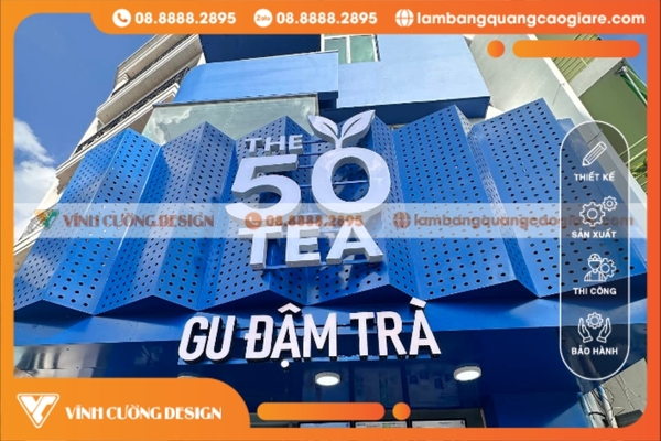 Bảng hiệu trà sữa đẹp, dễ thương, giá rẻ, uy tín tại TPHCM 46 Bảng hiệu trà sữa đẹp sang trọng, đẳng cấp
