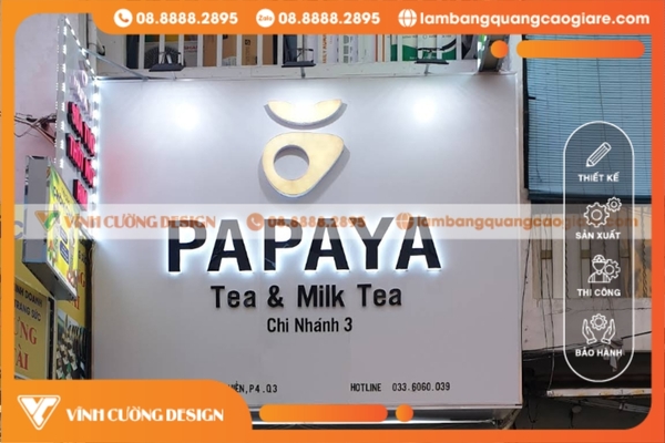 Bảng hiệu trà sữa đẹp, dễ thương, giá rẻ, uy tín tại TPHCM 32 Bảng hiệu trà sữa gần trường học