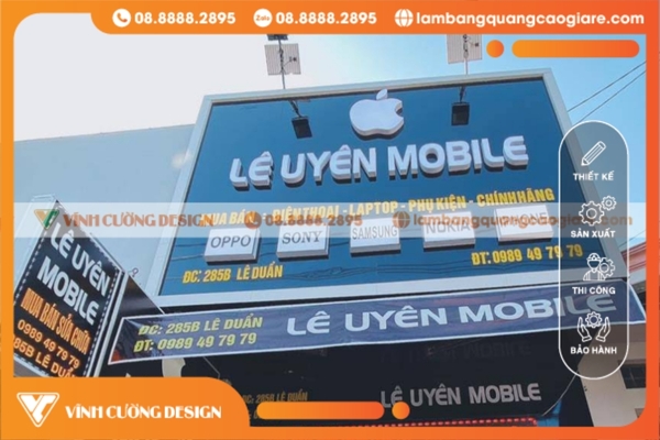 Làm bảng hiệu BMT DakLak giá rẻ, trọn gói 22 báo giá làm bảng hiệu tại Buôn Mê Thuột