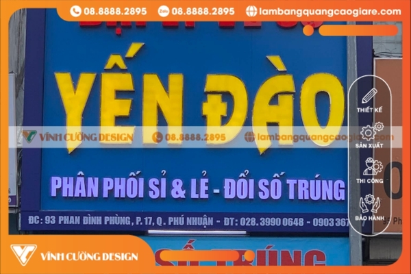 Làm bảng hiệu hộp đèn quận Phú Nhuận CHẤT LƯỢNG 28 Báo giá thi công bảng hiệu tại quận Phú Nhuận
