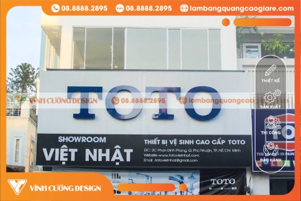 Làm bảng hiệu hộp đèn quận Phú Nhuận CHẤT LƯỢNG 27 Bảo hành & hỗ trợ bảng hiệu hộp đèn tại Phú Nhuận